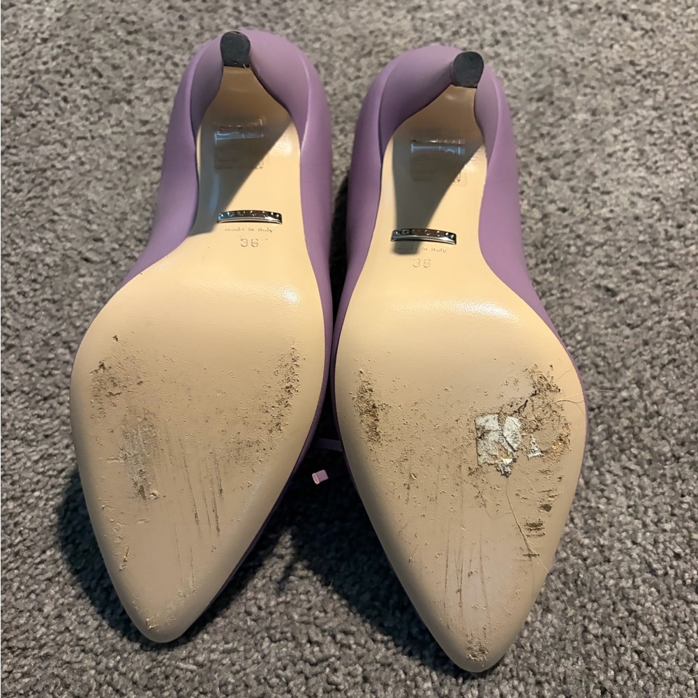 Gucci Lavender Heeled Shoes for Women - Picture 5 of 16